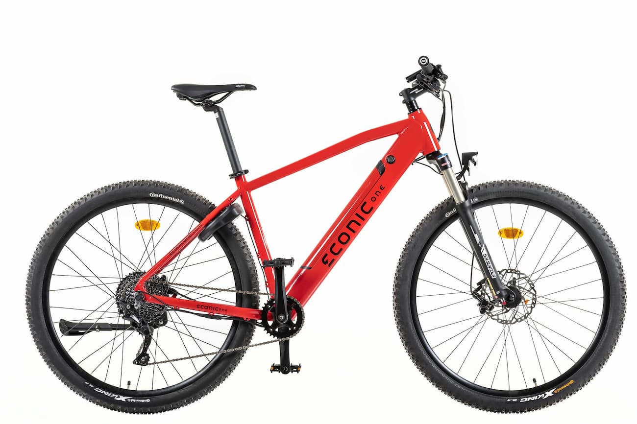E Mountainbike Hardtail Econic One Cross-country Smart M 44cm Rot
