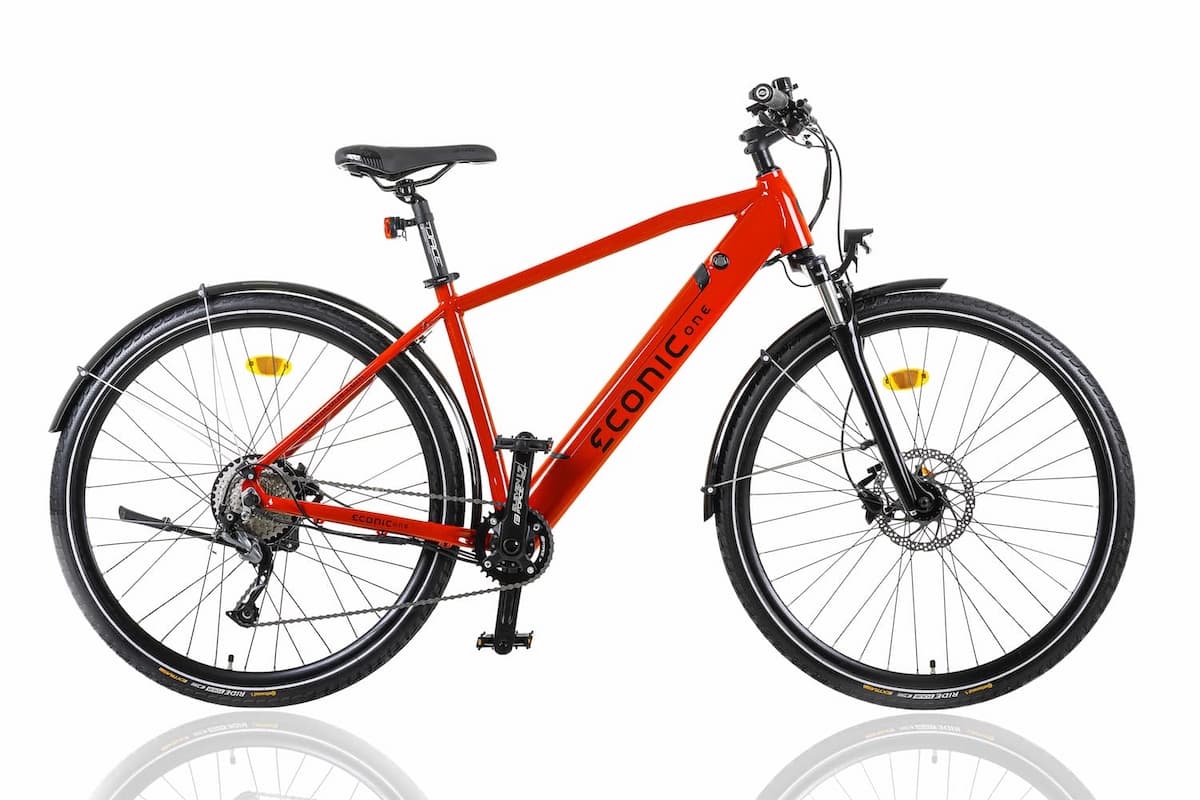 E Bike Trekking Herren Econic One Urban M 44cm Rot