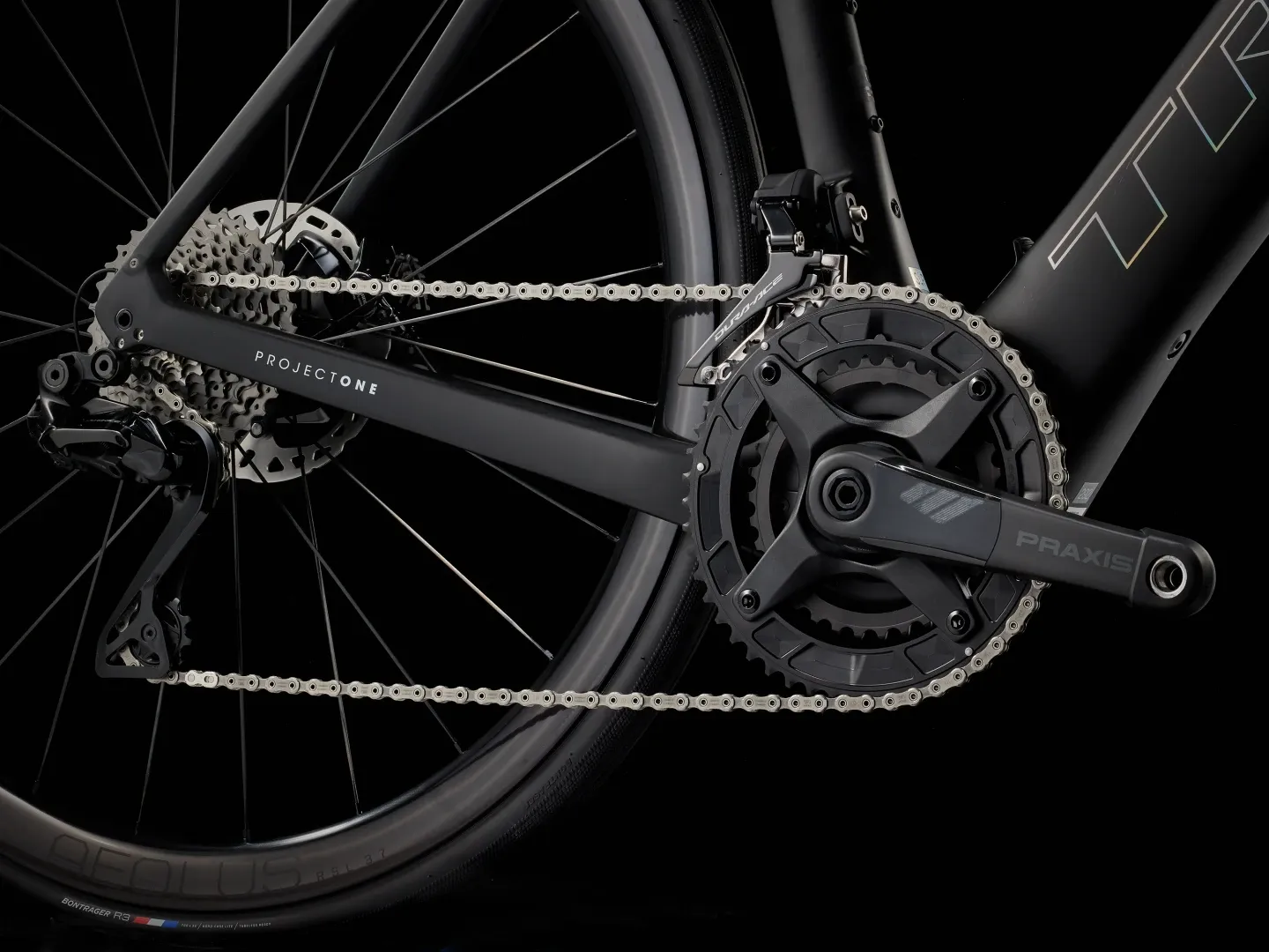Trek Domane+ SLR 9 E Rennrad Cyclocross Carbon 2024 50cm Schwarz