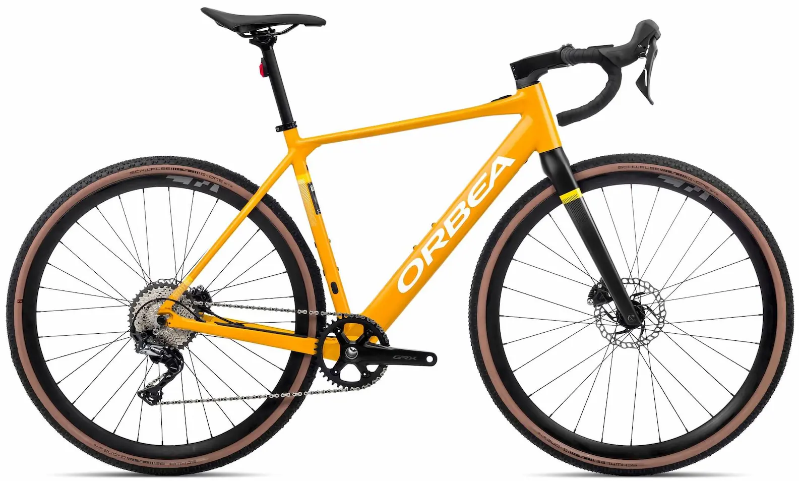 Orbea Gain D30 1X 2023 Elektrische Gravel Bike Oranje Mango XS 46cm