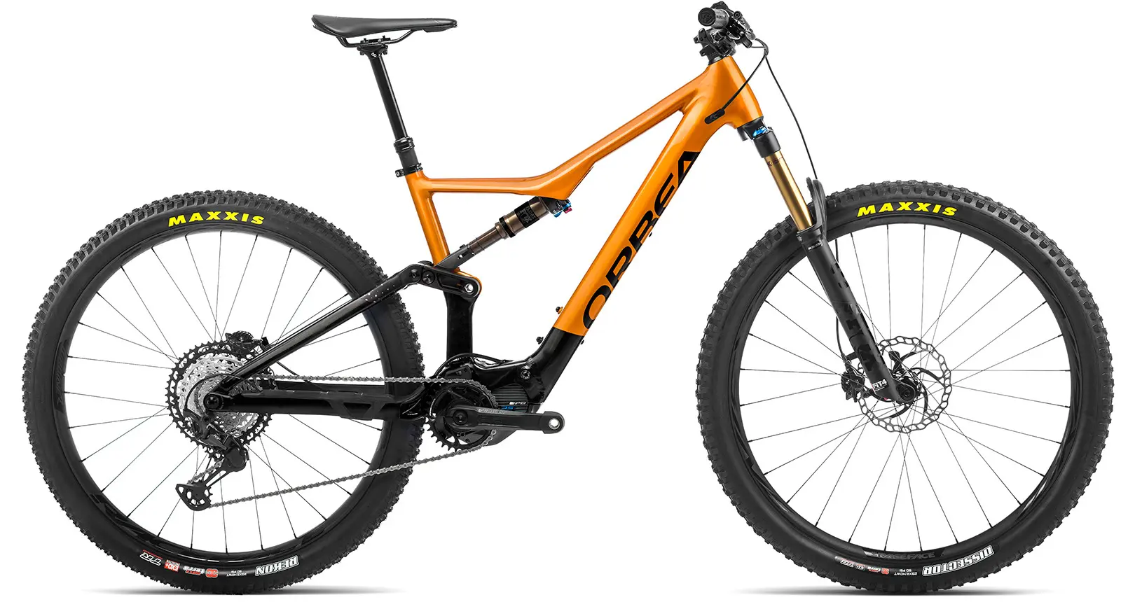 Orbea Rise H10 E Bike Fully Mountainbike 29 Zoll Mittelmotor Orange S