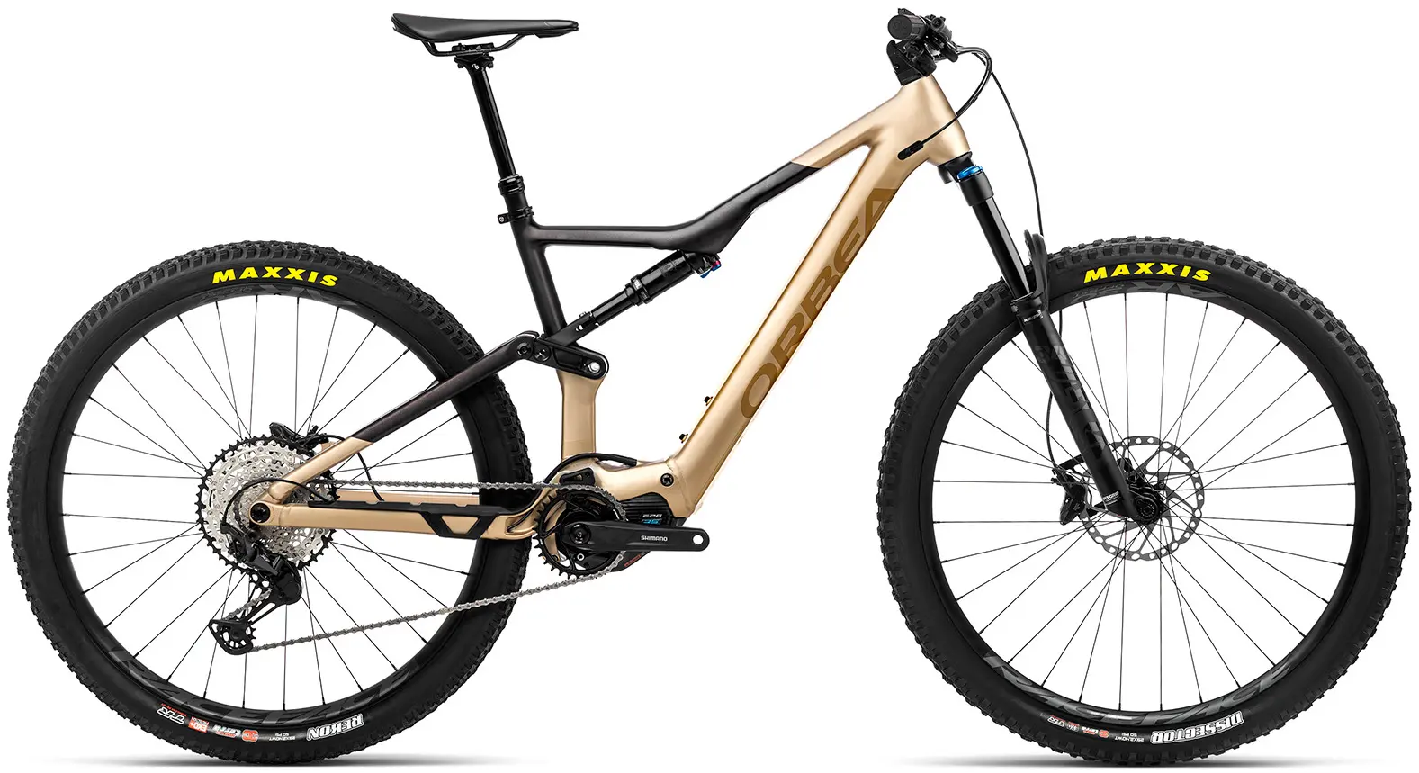 Orbea Rise H20 2023 E Bike Fully MTB Gold M