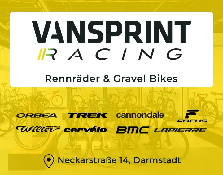 Fahrradladen Darmstadt VanSprint Racing in der Neckarstraße 14