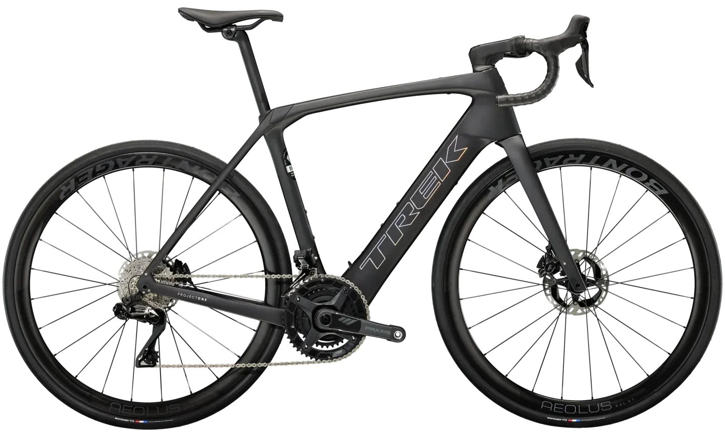 Trek Domane+ SLR 9 Elektrische Cyclocross Fiets Carbon 2024 50cm Zwart