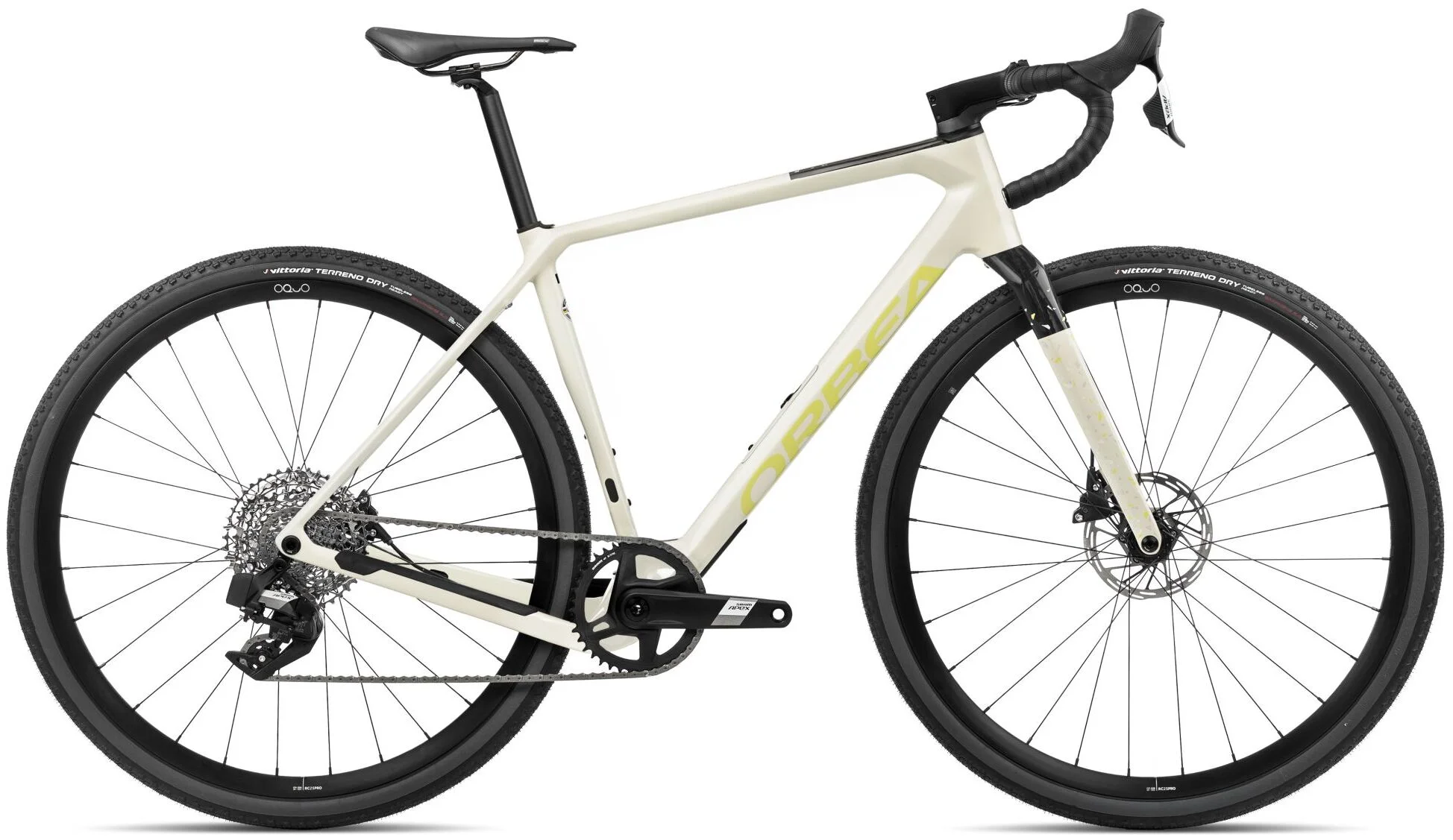 Orbea TERRA M41eTEAM 1X 2024 Gravel Bike Carbon Weiß L