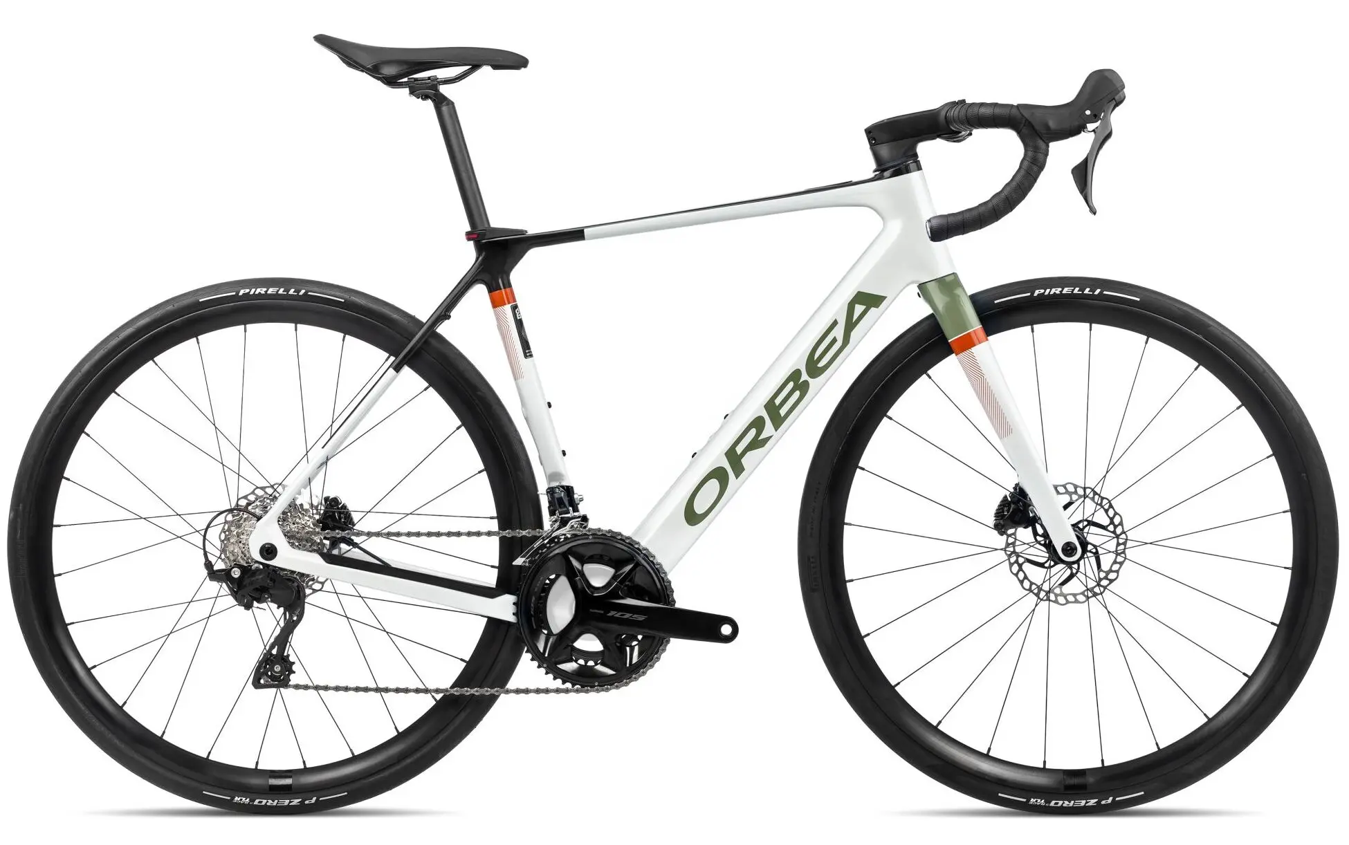 Orbea Gain M30 2024 Vélo Route Électrique Carbon Blanc XL