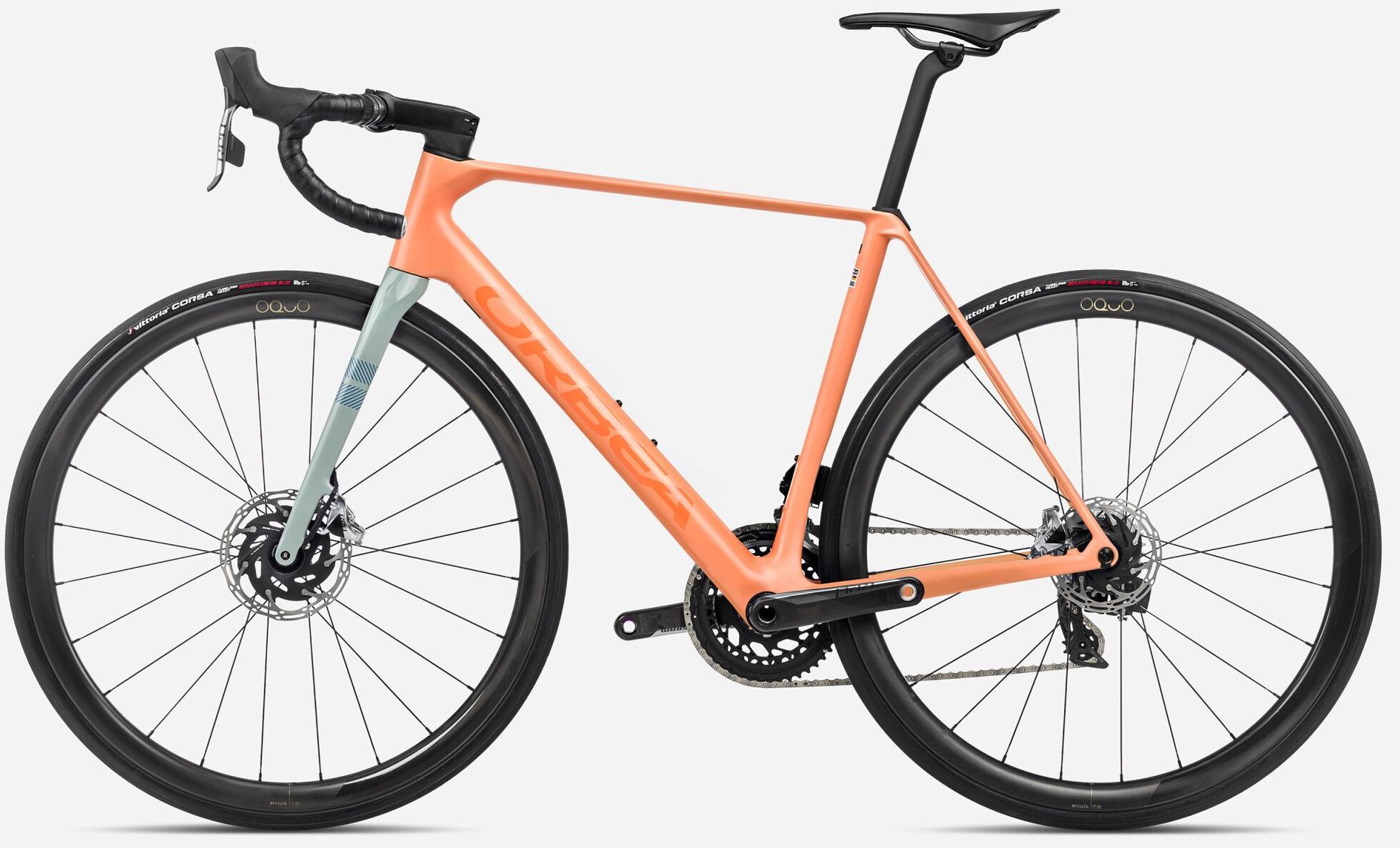 Orbea Orca M11ELTD PWR 2024 Road Bike Carbon Orange 47cm