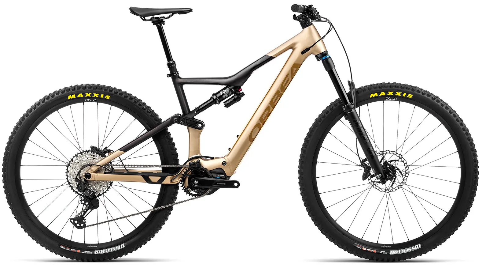 Orbea Rise H10 2023 E Bike Fully MTB 29 Zoll Gold L