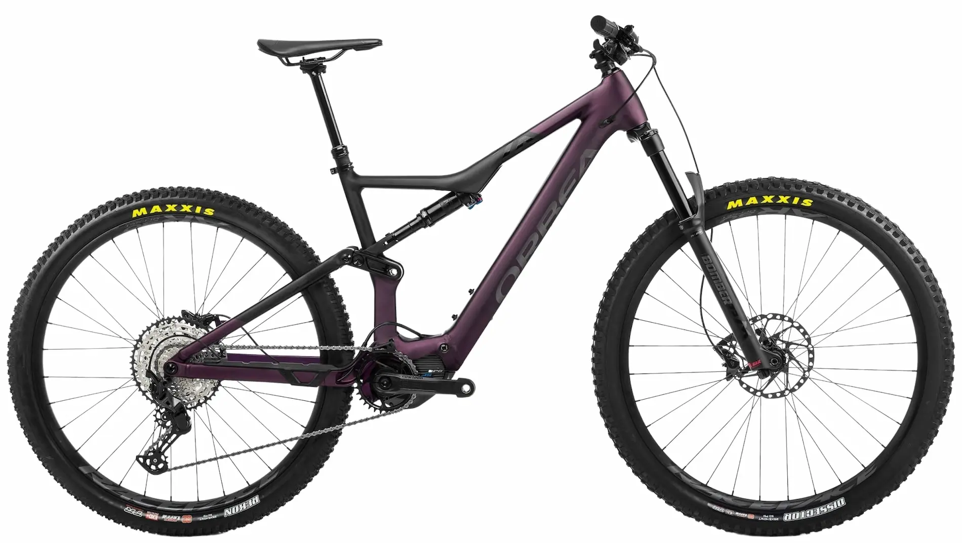 Orbea Rise H30 E Bike Fully Mountainbike 29 Zoll Mittelmotor Violett XL