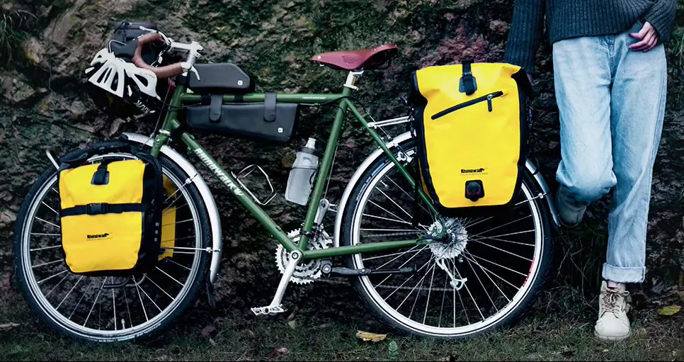 20 Liter Wasserdichte Fahrrad Gepäckträgertasche Schwarz
