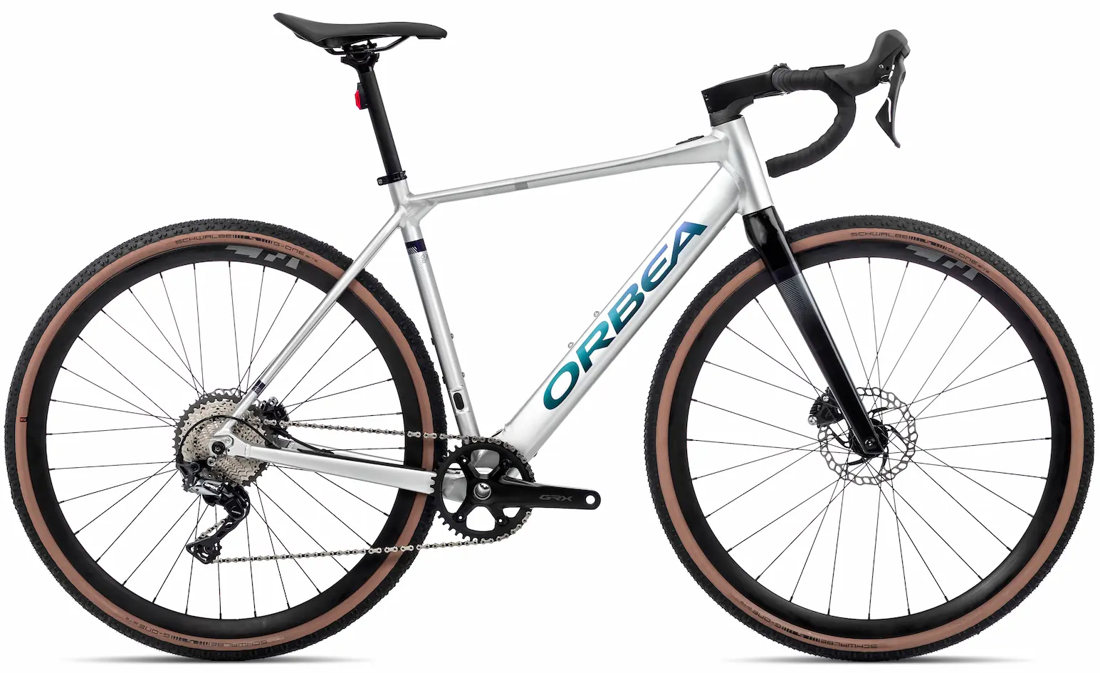 Orbea Gain D30 1X 2023 Gravel E Bike Alu Rahmen Silber L 54.5cm