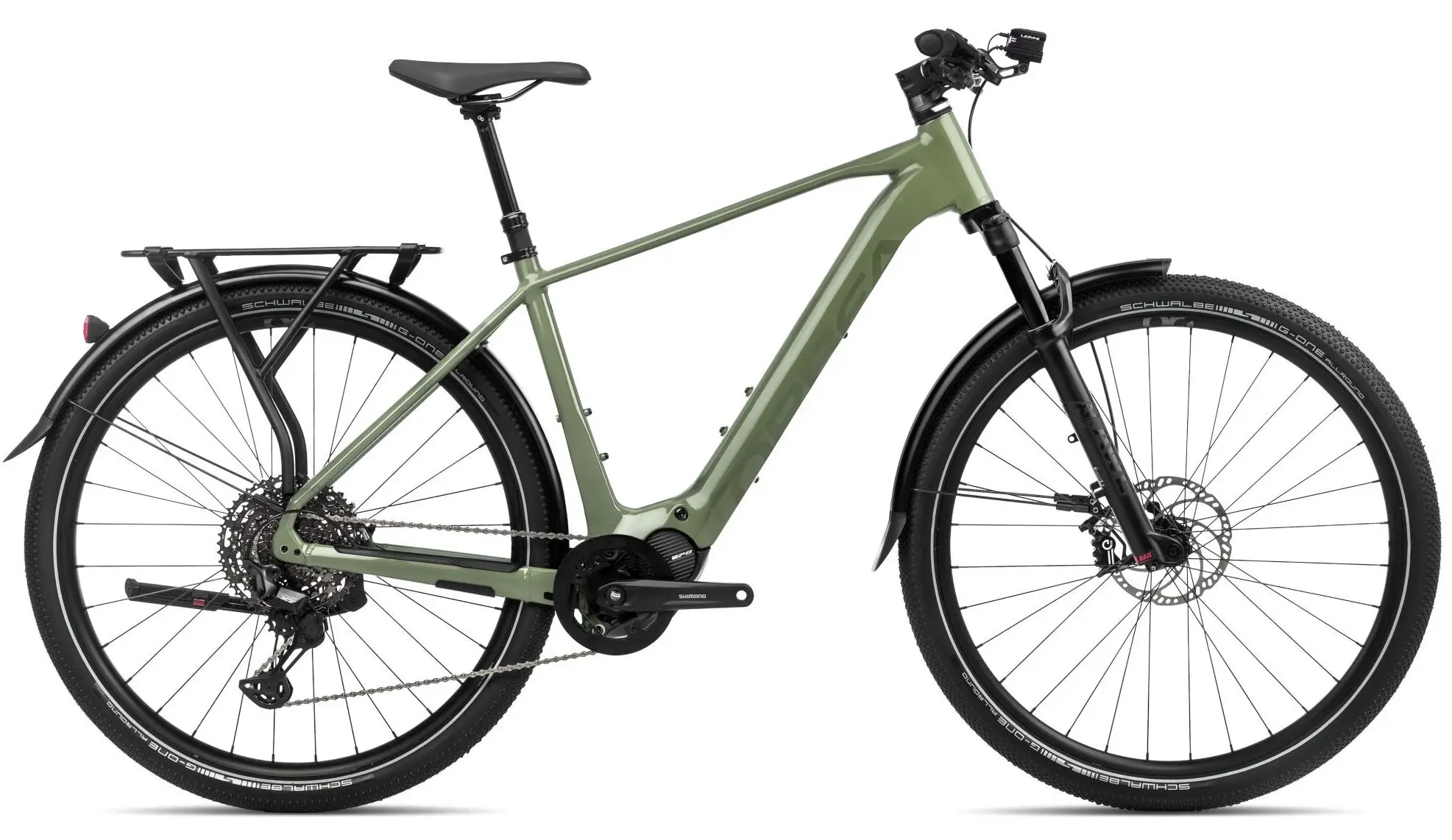 Orbea Kemen 10 2024 Mens Electric Bike Mid Drive Green XL