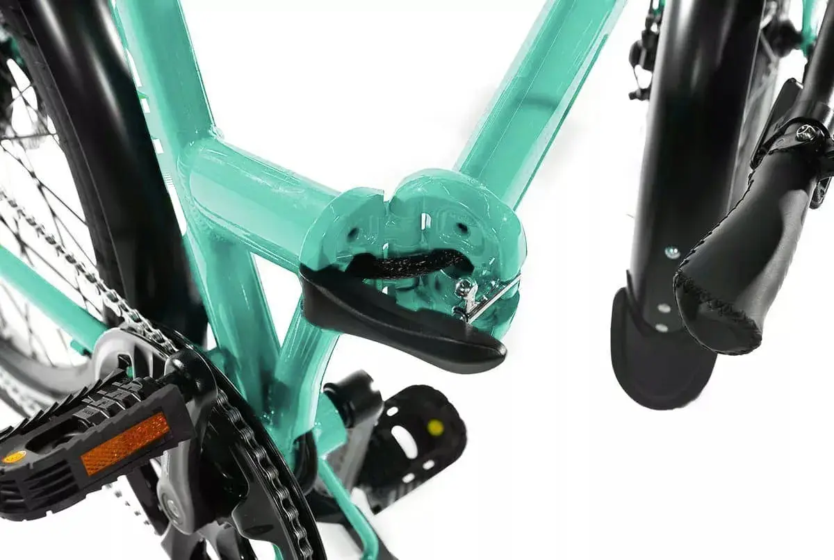 Vélo Électrique Pliant 24" Smart Mach Benji Turquoise 374Wh