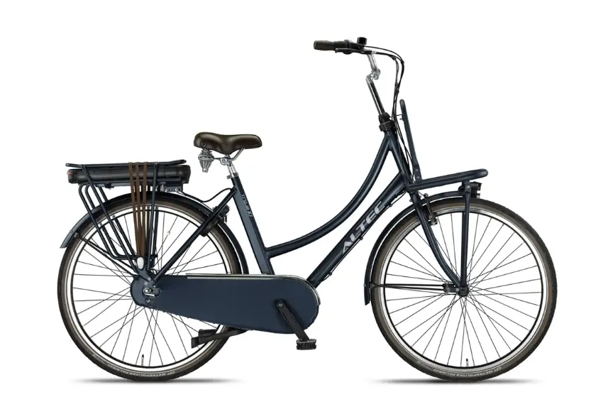E Bike Damen Mittelmotor 28 Zoll Hollandrad Altec Troja N7 Blau