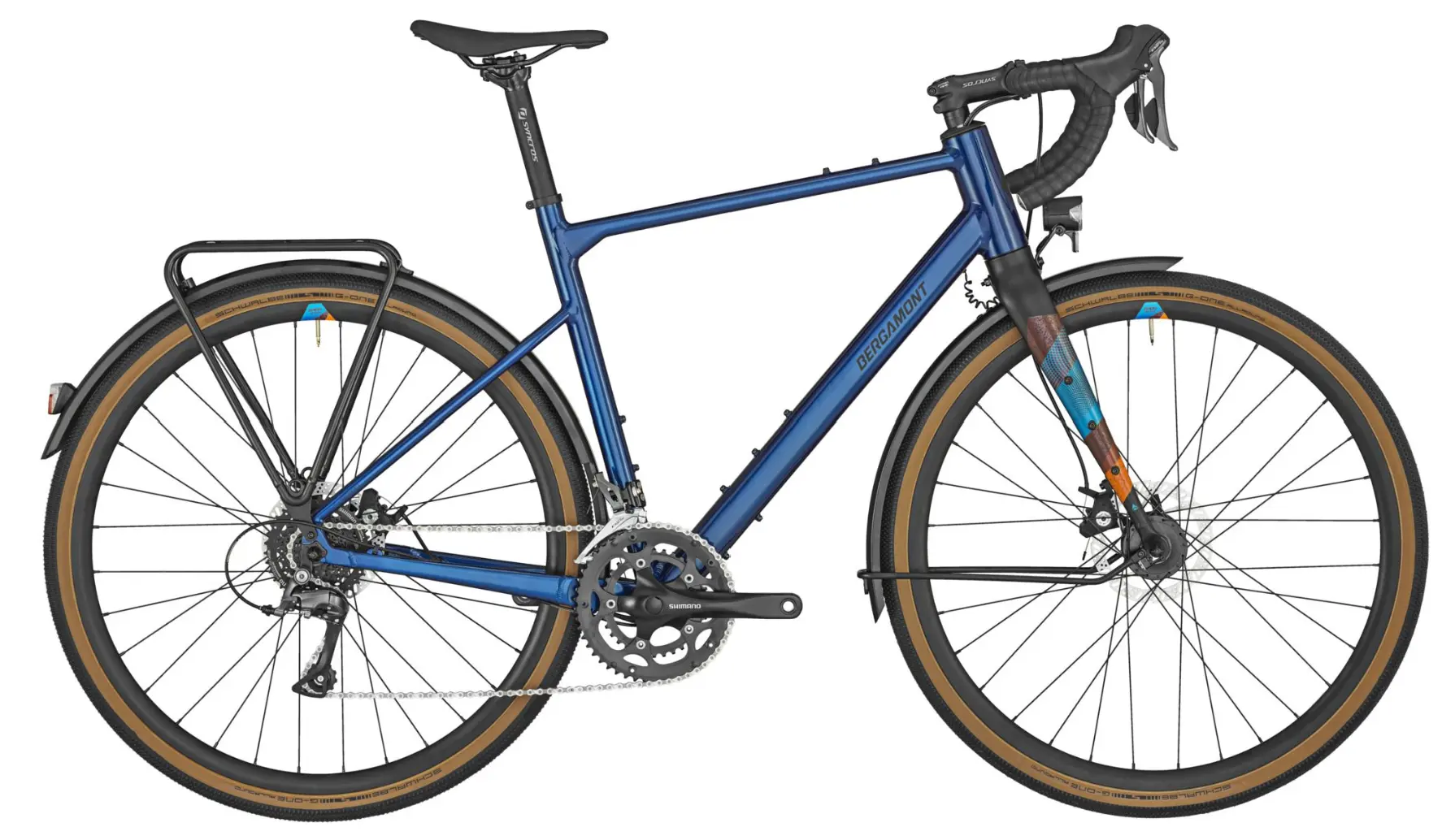 Bergamont Grandurance RD 3 Gravel Bike Herren Aluminium Blau 61cm