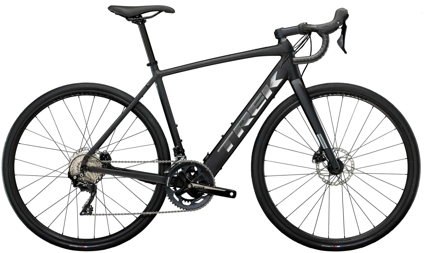 Trek Domane+ AL 5 Elektrische Koersfiets Cyclocross 2024 49cm Zwart