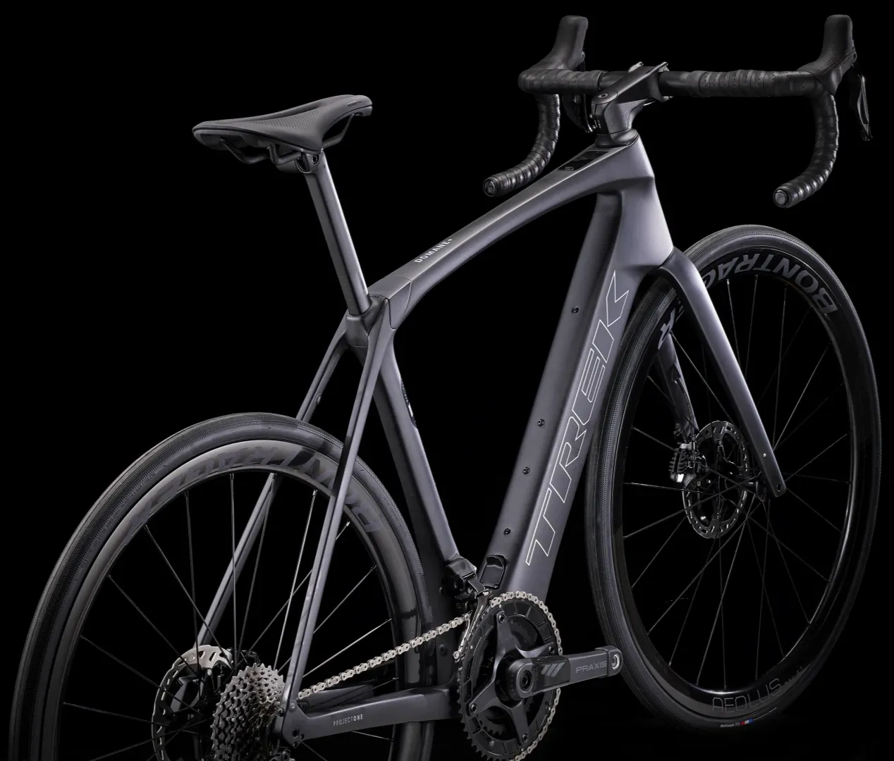 Trek Domane+ SLR 9 Vélo Cyclocross Électrique Carbon 2024 50cm Noir