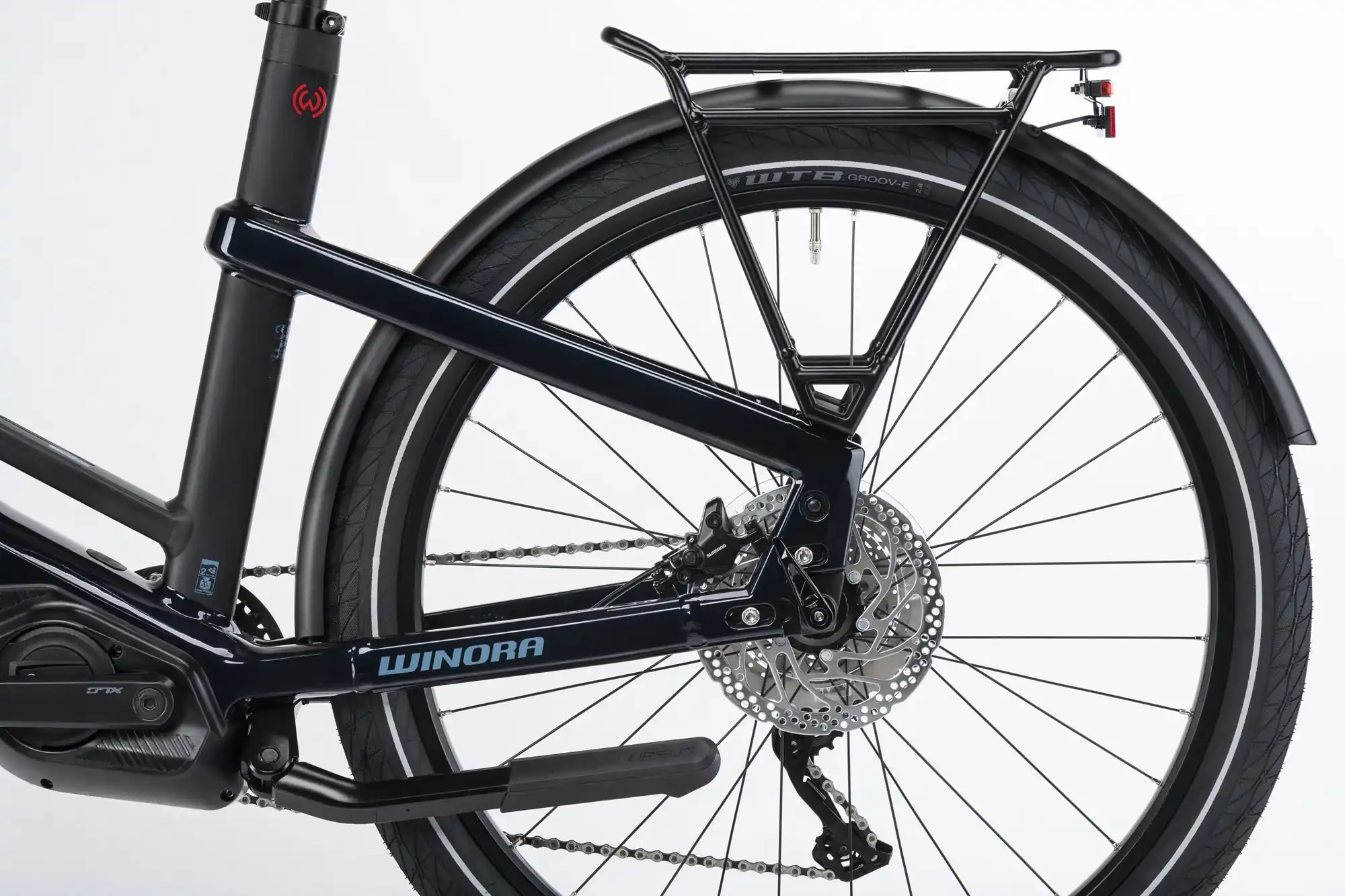 Winora Yakun 10 sportieve elektrische fiets dames Bosch middenmotor 27,5 inch 60cm