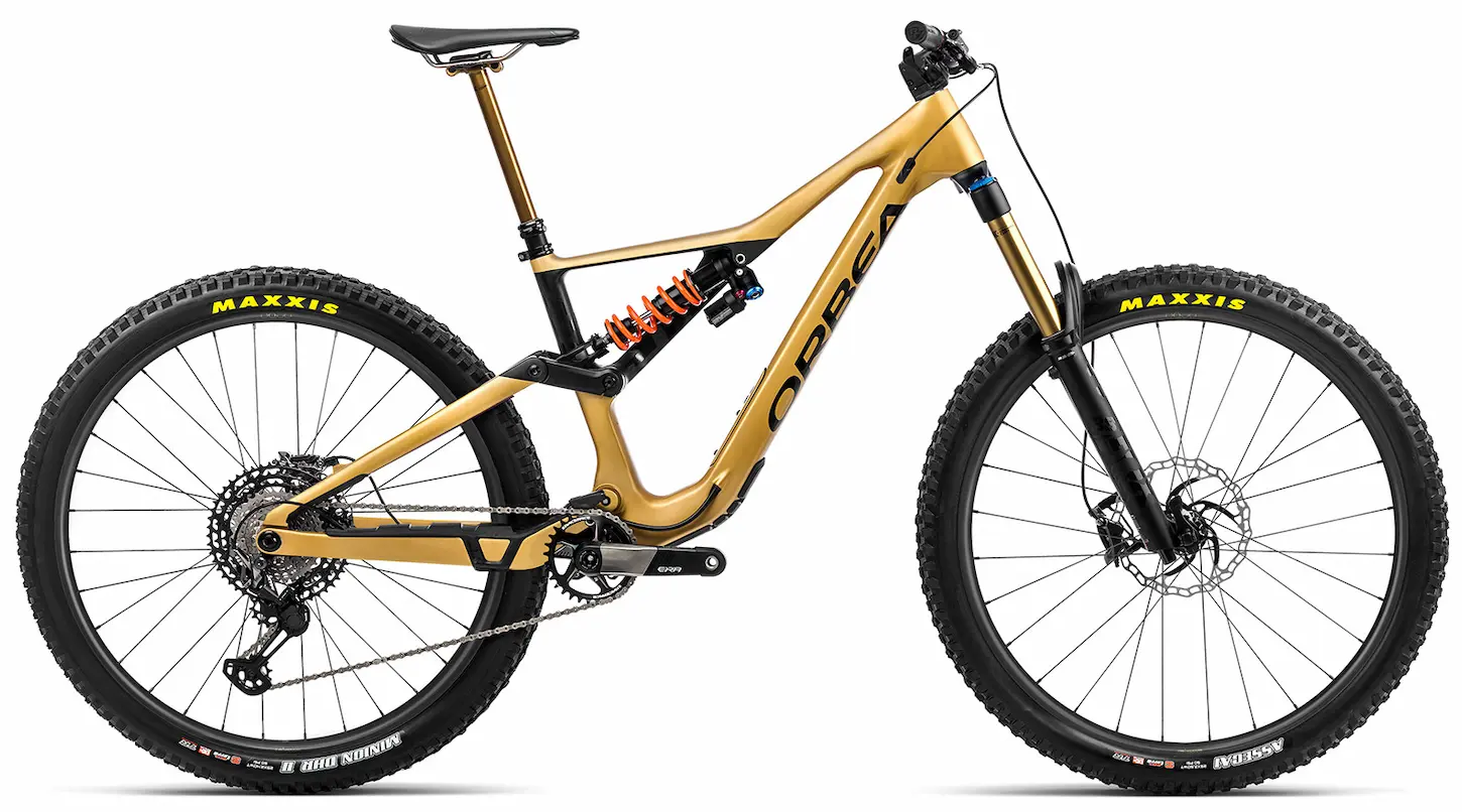 Orbea Rallon M-LTD 2023 Mountainbike Fully Carbon Gold XL