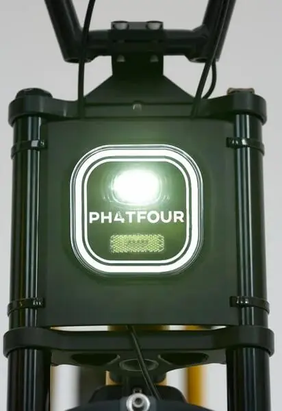 Elektrische Fatbike Phatfour FLX Groen 500Wh