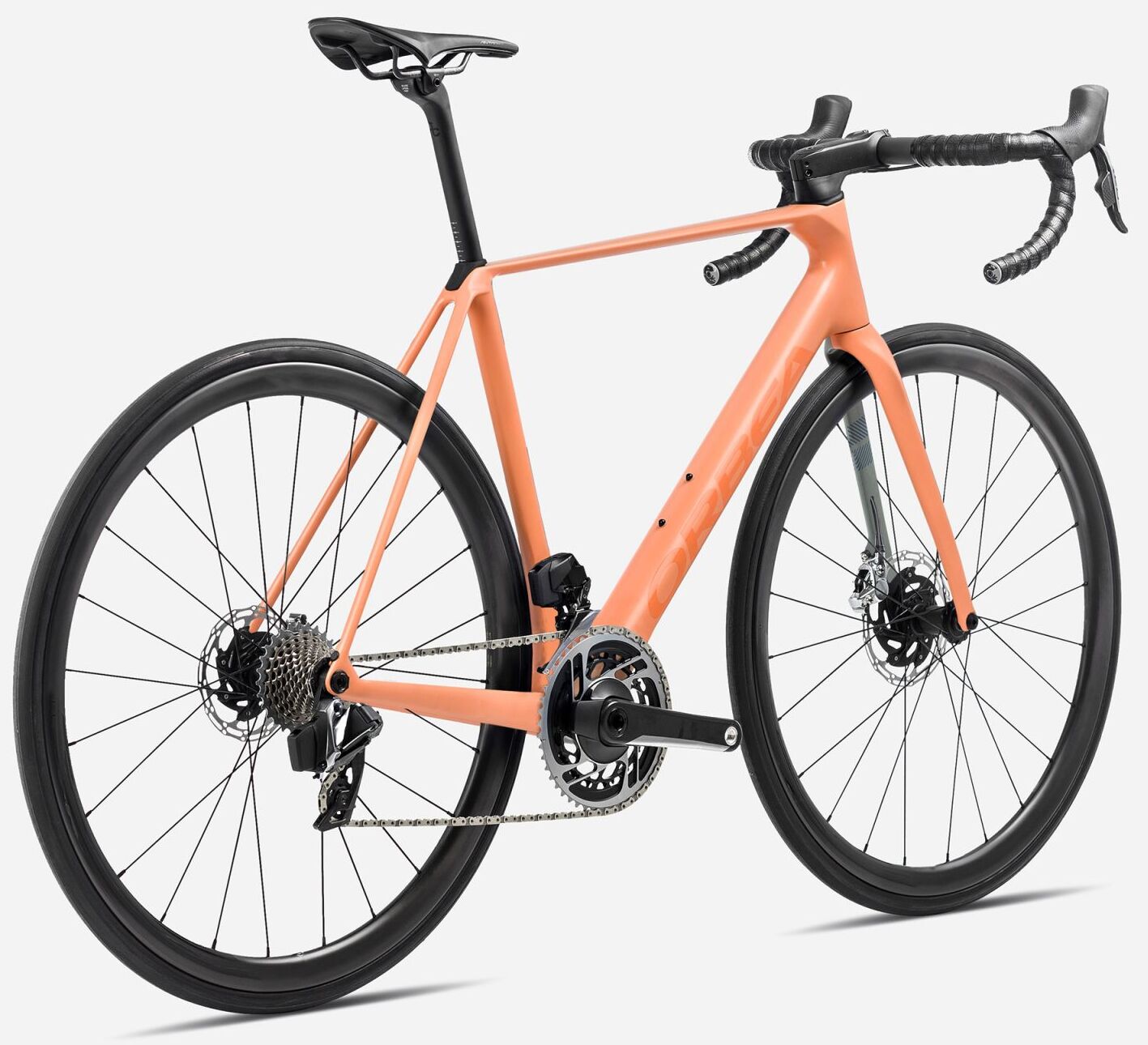 Orbea Orca M21ELTD PWR 2024 Road Bike Carbon Orange 60cm