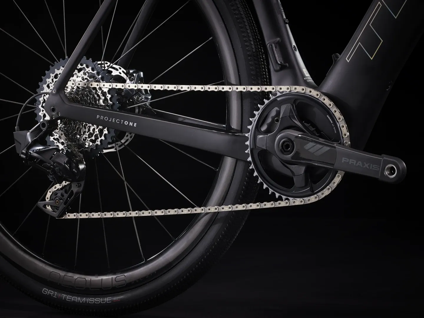Trek Domane+ SLR 9 AXS Vélo Gravel Électrique Carbon 2024 50cm Noir