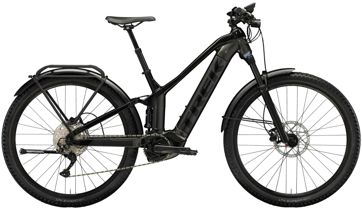 Trek Powerfly FS 4 Equipped Gen 3 E Bike Fully 2023 XS Schwarz