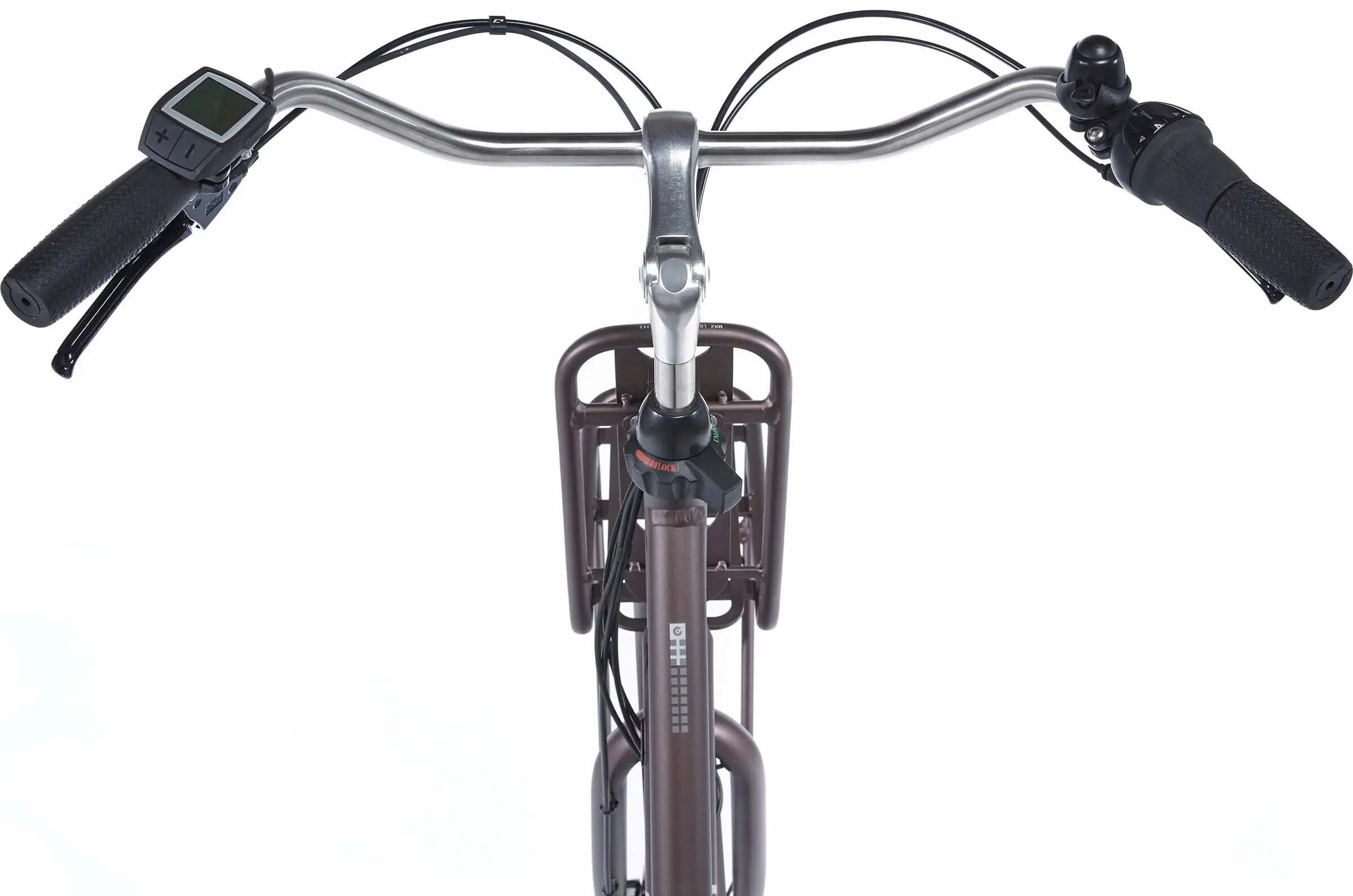 Cortina E-U4 Transport Family Dutch Style Hybrid Electric Bike Ladies Brown 57cm 300Wh