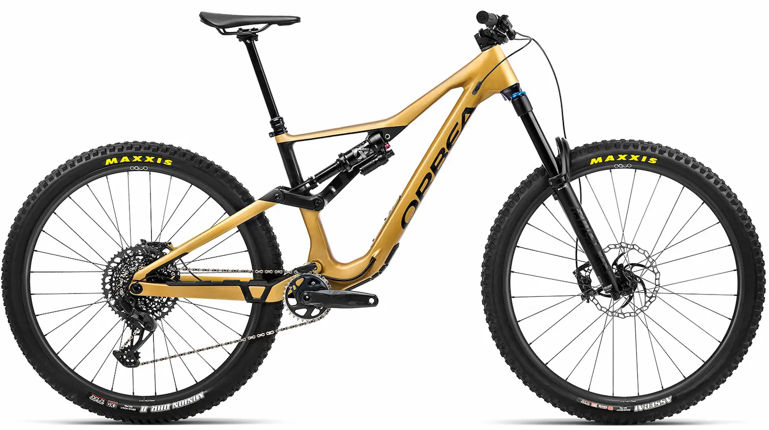 Orbea Rallon M10 2023 Mountainbike Fully Carbon Gold L
