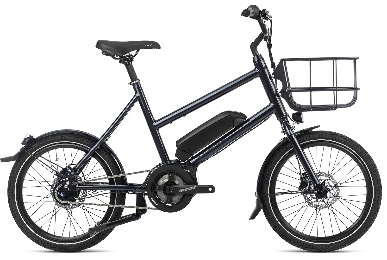 Orbea Katu-E 2023 Mini E Bike Kompaktrad Schwarz
