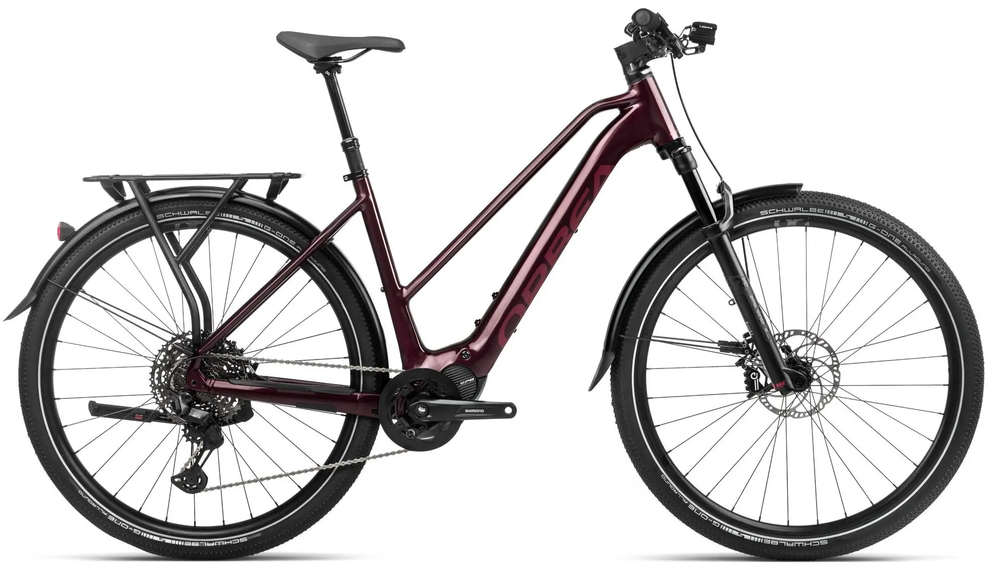 Orbea Kemen Mid 10 2024 Womens Electric Bike Mid Drive Red S