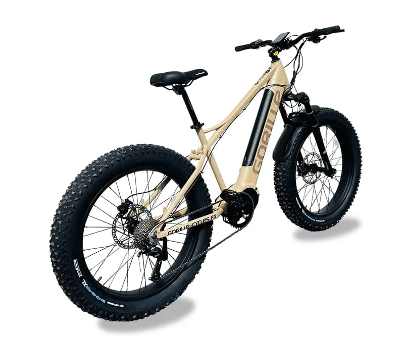 E Fatbike Mountainbike S Pedelec 70km/h Athlete Mittelmotor Gold