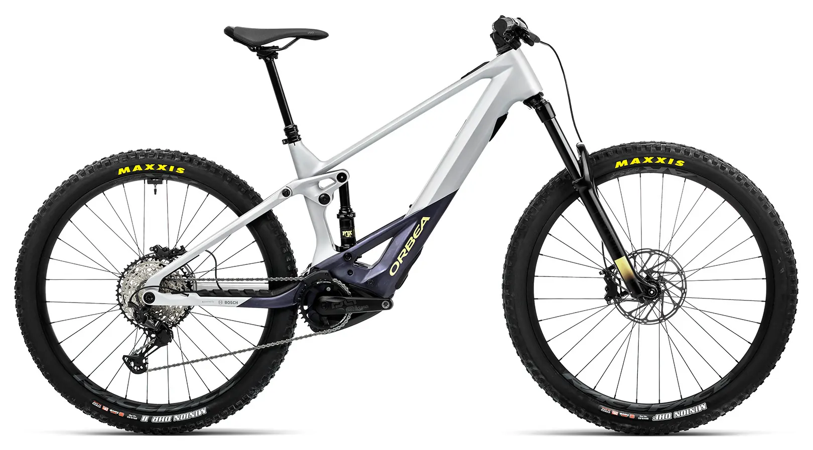 Orbea Wild M20 2023 E Bike Fully Mountainbike Carbon Rahmen Weiss M