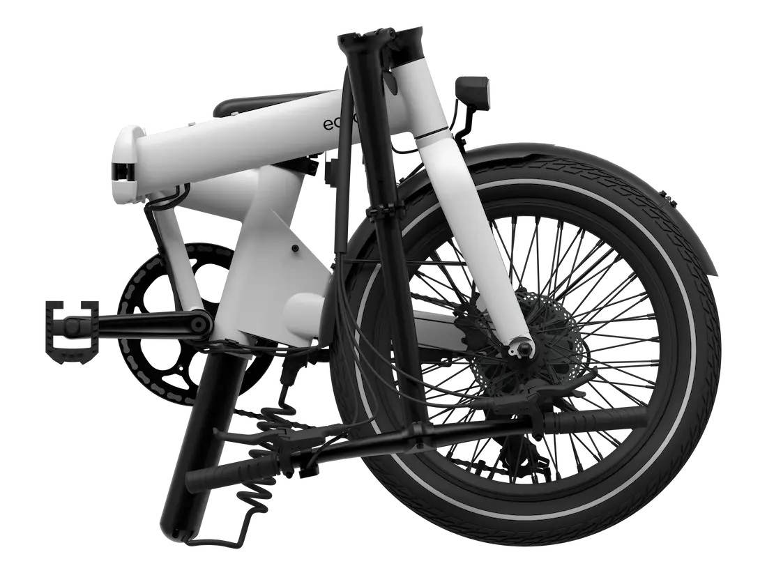 Electric Folding Bike 20 Inch lightweight Eovolt Afternoon Grey