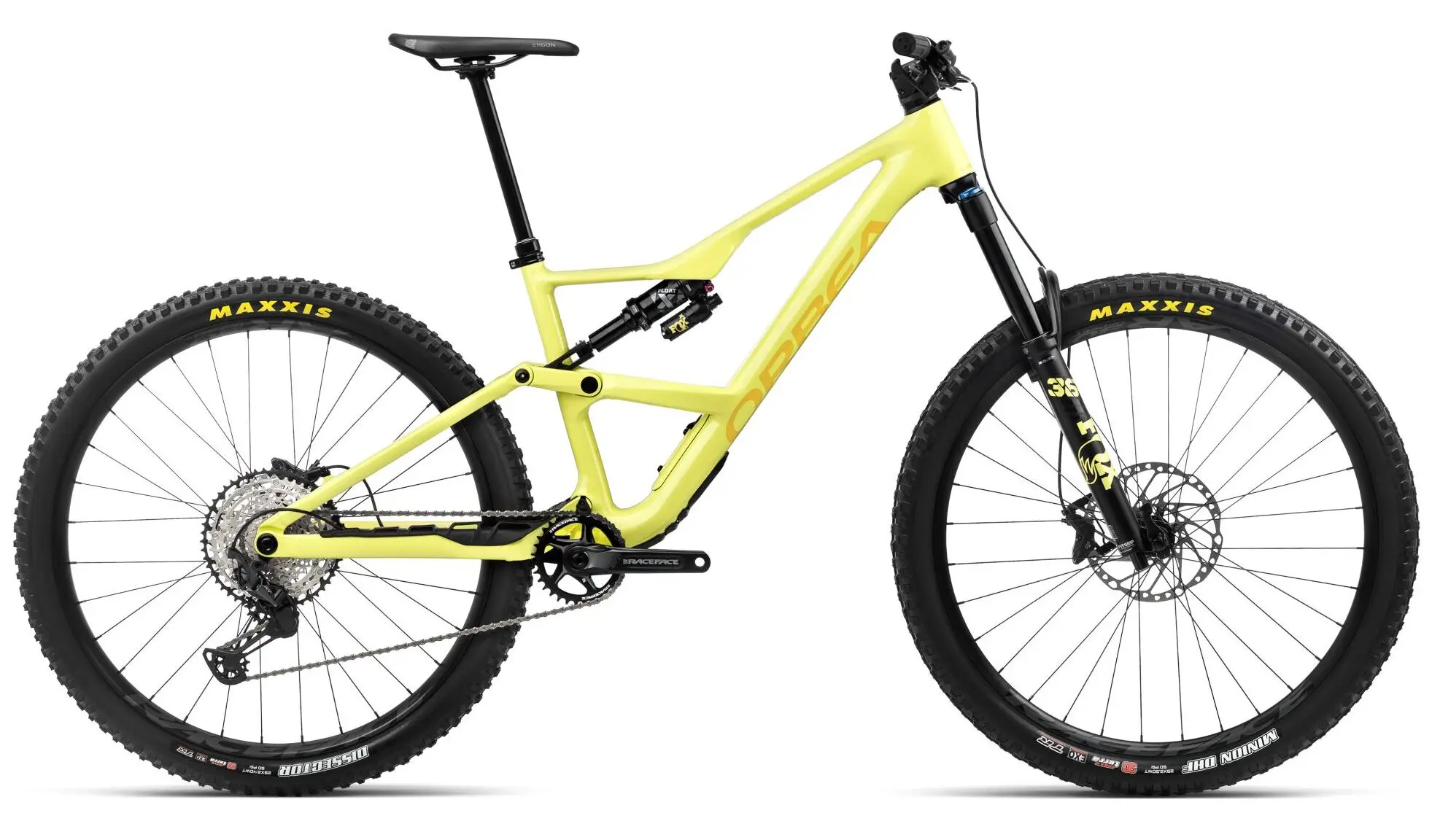 Orbea Occam LT H20 2024 Mountain Bike Fully 29 Inch Yellow XL