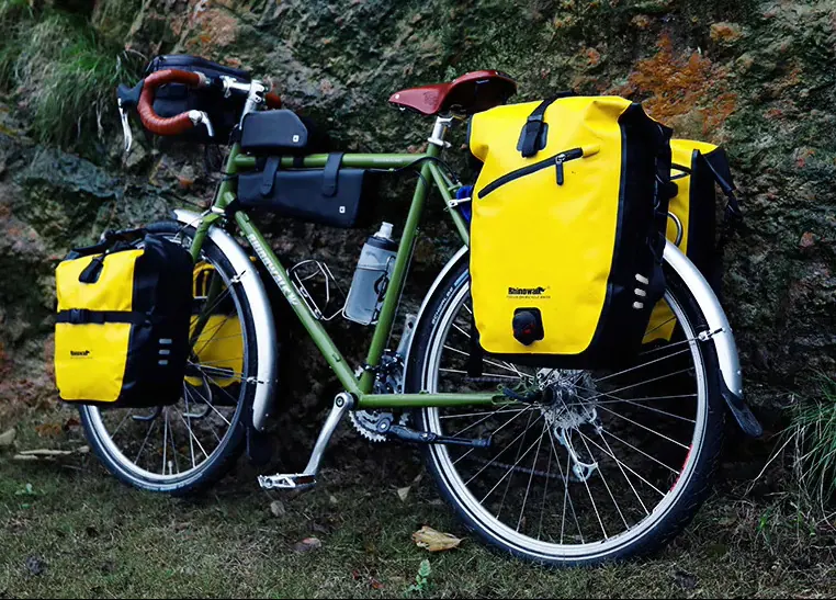 20 Liter Wasserdichte Fahrrad Gepäckträgertasche Schwarz