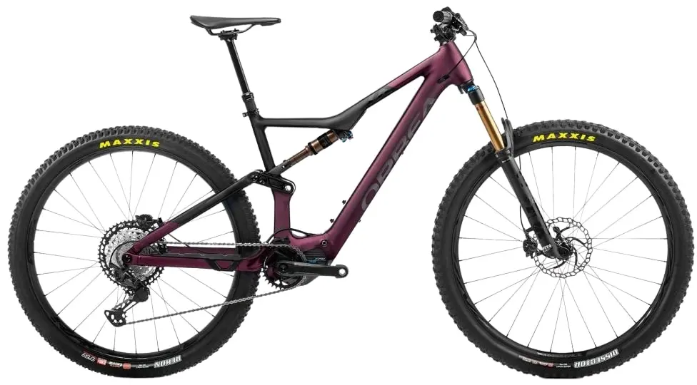 Orbea Rise H10 E Bike Fully Mountainbike 29 Zoll Mittelmotor Violett XL