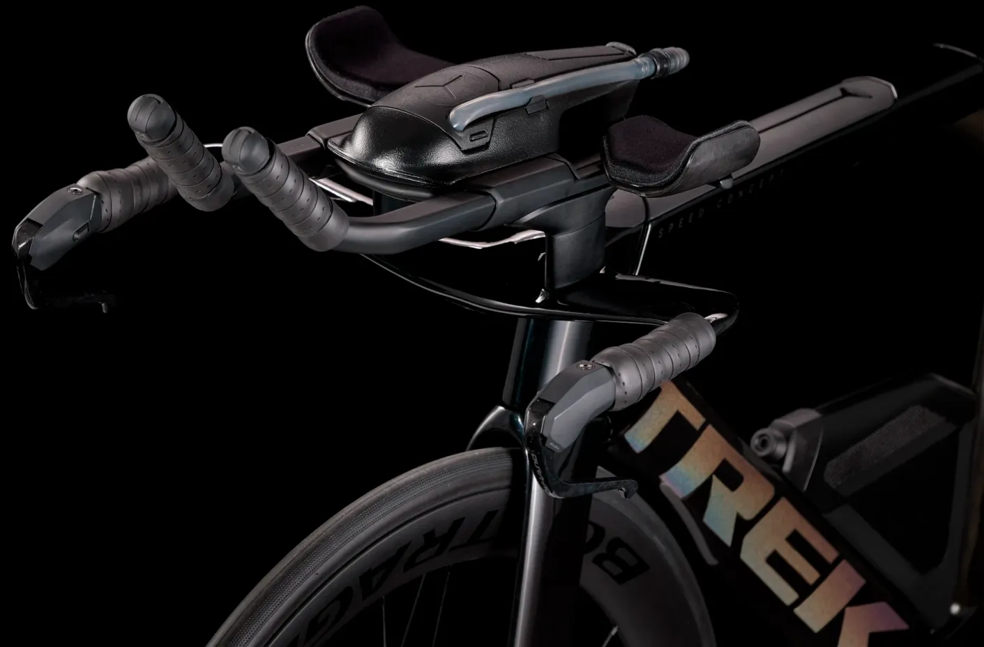 Trek Speed Concept SLR 9 Triathlon Fiets Carbon 2024 S Zwart