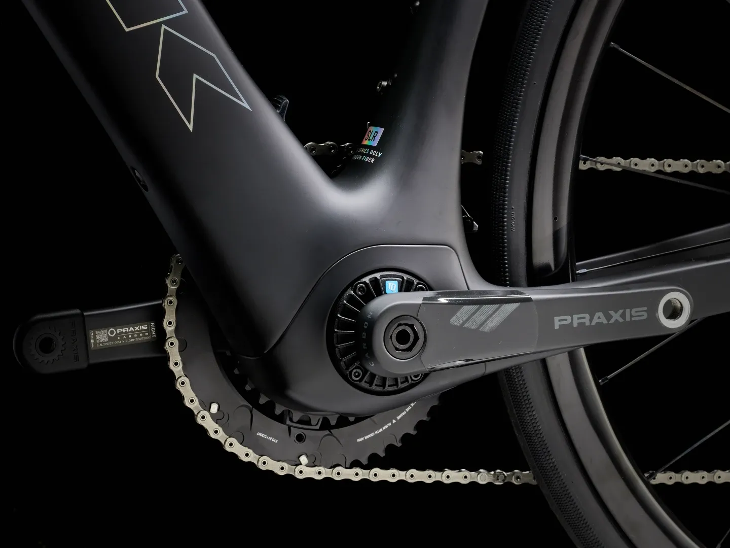 Trek Domane+ SLR 9 Elektrische Cyclocross Fiets Carbon 50cm Zwart