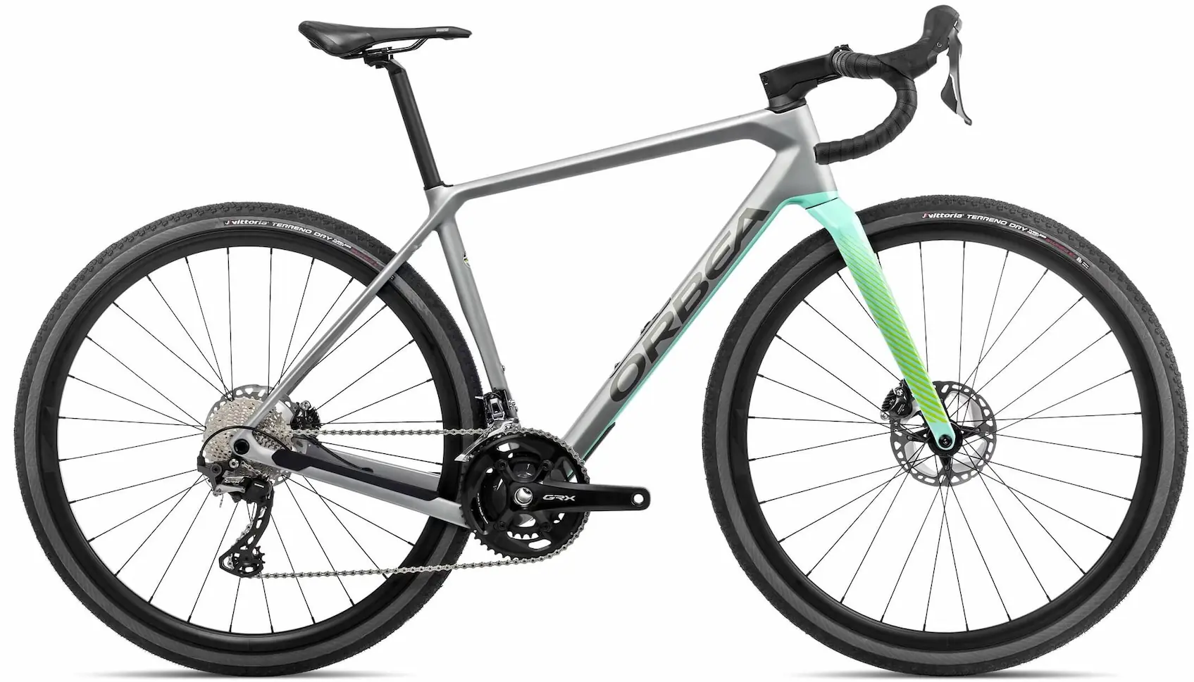 Orbea Terra M20TEAM 2023 Gravel Bike Carbon Grau S 43.8cm