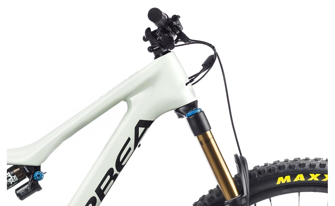 Orbea Rise M Team E Bike Fully Mountainbike Mittelmotor Weiß XL