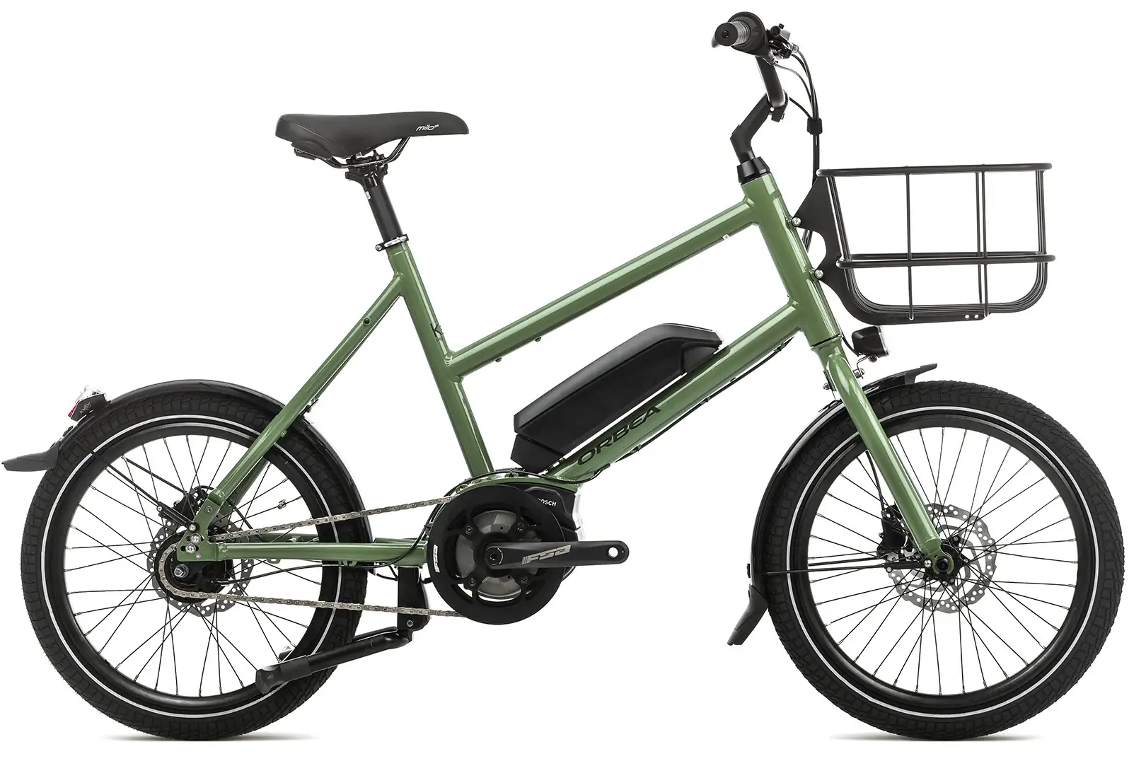 Orbea Katu-E 2023 Mini E Bike Kompaktrad Gruen