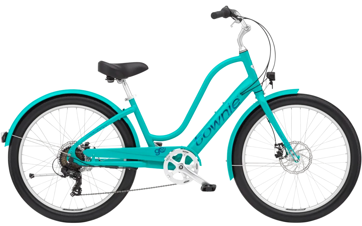 Electra Townie Go! 7D EQ E Bike Cruiser Damen 2024 Blau