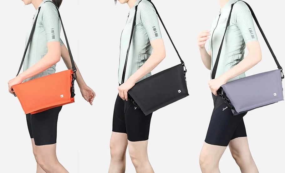 Insulated TPU Handlebar Bag Orange