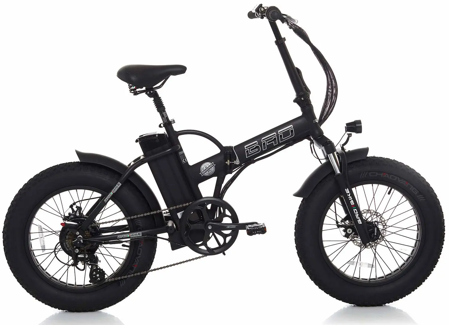 Fat Bike Électrique Vélo Pliant 20 Pouces 250W noir
