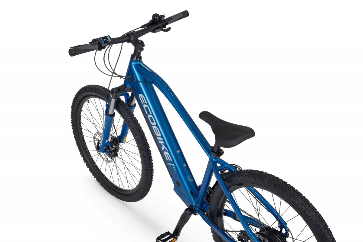 Vélo Électrique enfant 26 Pouces 36cm Cadre Ecobike SX Bleu