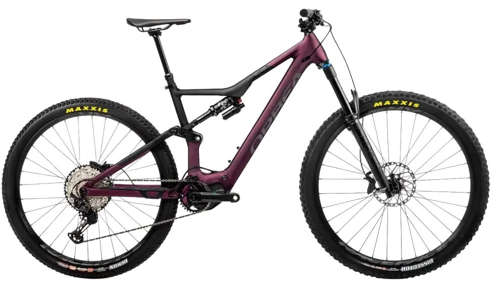 Orbea Rise H15 E Bike Fully Mountainbike 29 Zoll Mittelmotor Violett XL