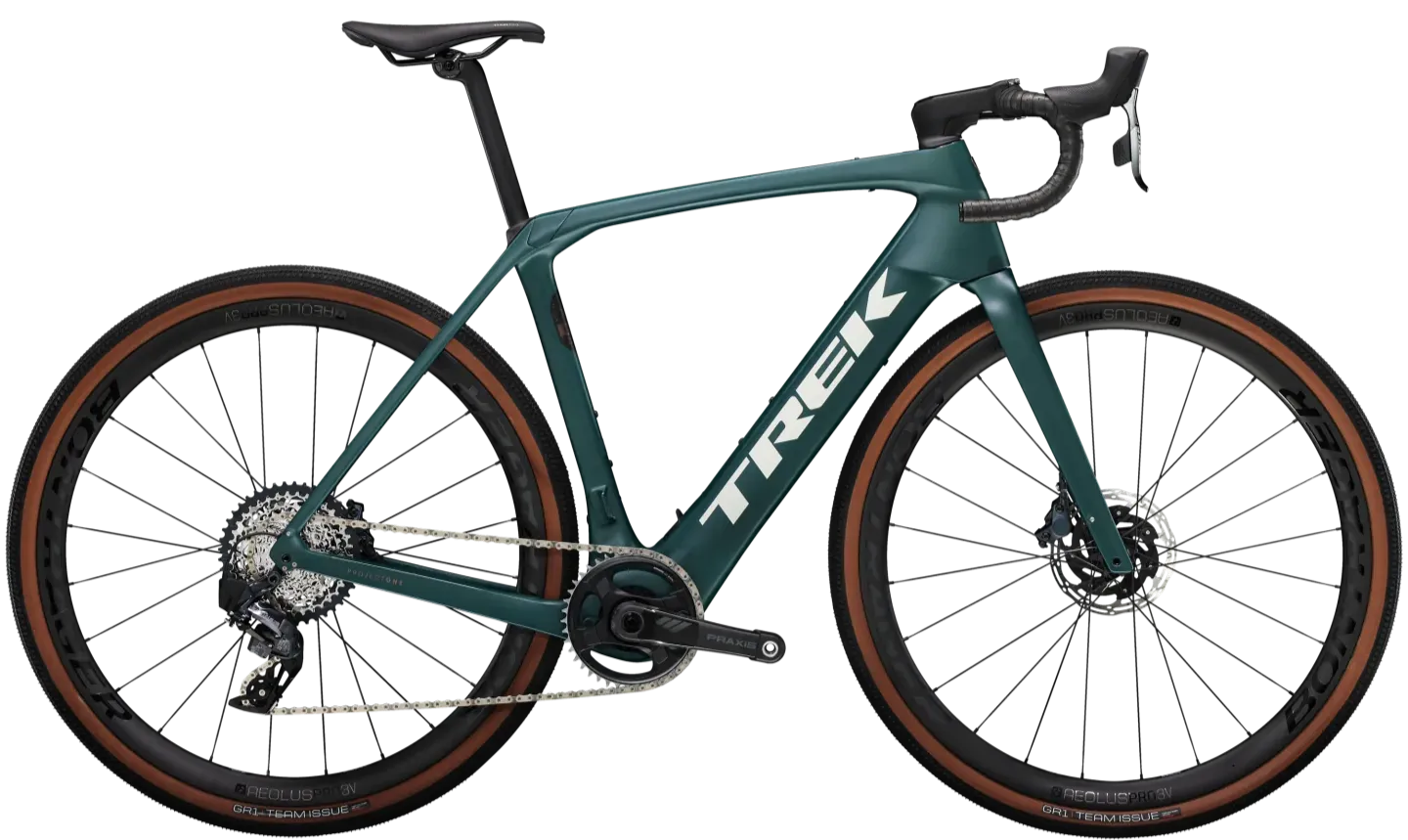 Trek Domane+ SLR 7 AXS Gravel E Bike Carbon 2023 50cm Grün
