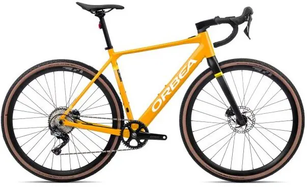 Orbea Gain D30 1X 2023 Gravel E Bike Alu Rahmen Orange Mango XS 46cm