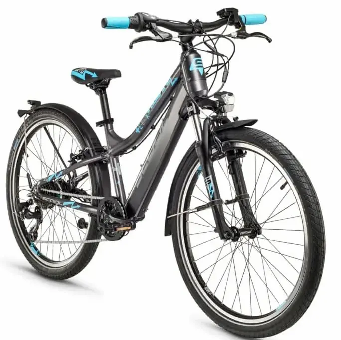 E Bike Kinder S'cool e-troX 26" 7S Shimano Grau